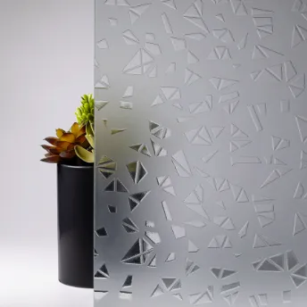 Hur åldras syraetsat glas med tiden?